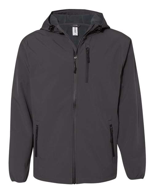 Independent Trading Co. Men's Poly-Tech Soft Shell Jacket-1