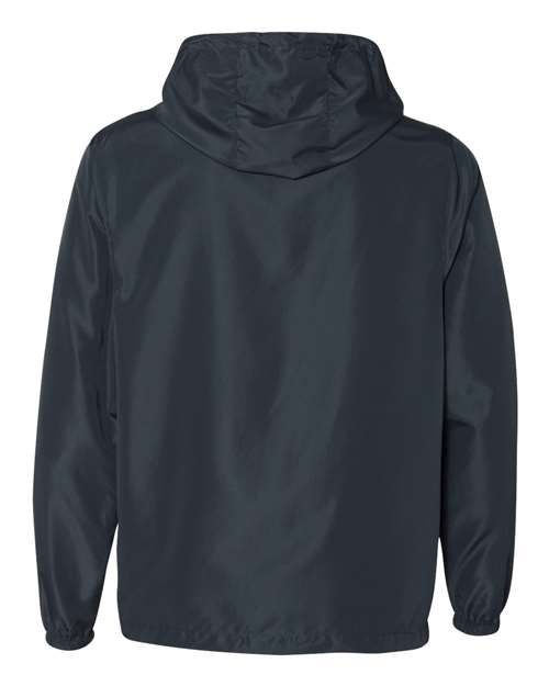 Independent Trading Co. Men's Lightweight Windbreaker Full-Zip Jacket-2