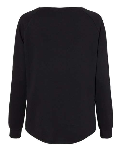 Independent Trading Co. Women's California Wave Wash Crewneck Sweatshirt-2