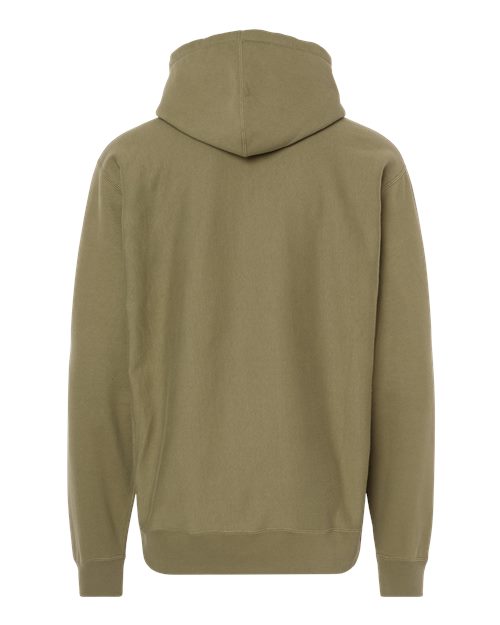 Independent Trading Co. Men's Legend Premium Heavyweight Cross-Grain Hooded Sweatshirt-2