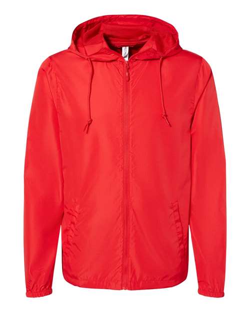 Independent Trading Co. Men's Lightweight Windbreaker Full-Zip Jacket-1