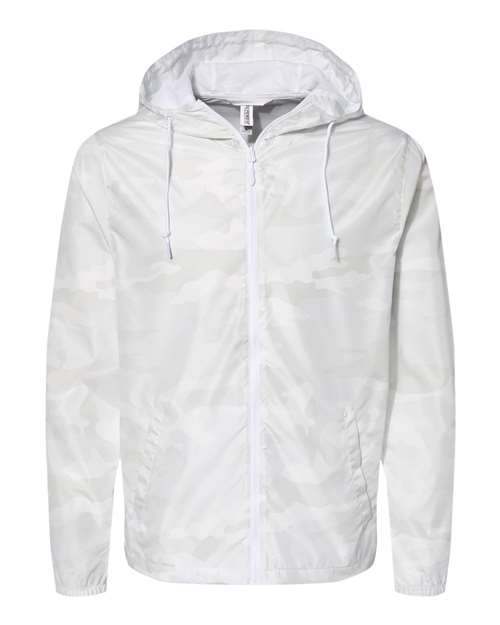 Independent Trading Co. Men's Lightweight Windbreaker Full-Zip Jacket-1
