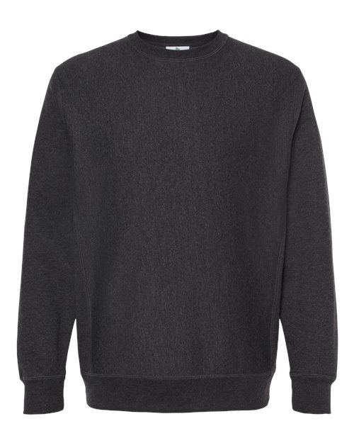 Independent Trading Co. Men's Legend Premium Heavyweight Cross-Grain Crewneck Sweatshirt-1