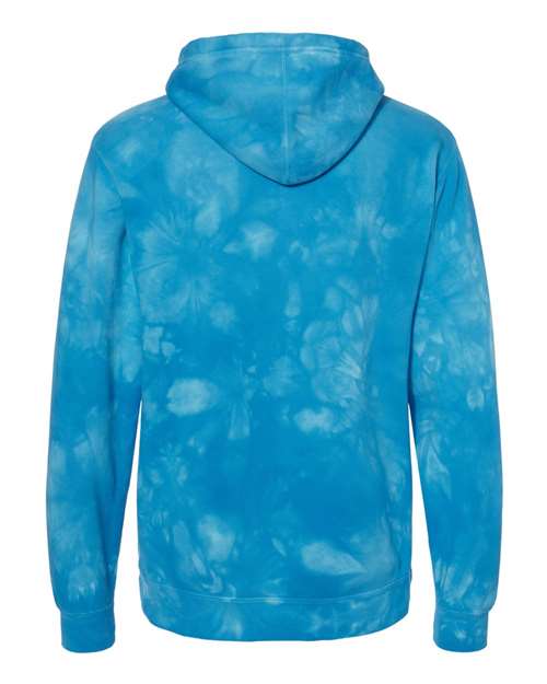 Independent Trading Co. Men's Midweight Tie-Dyed Hooded Sweatshirt-2