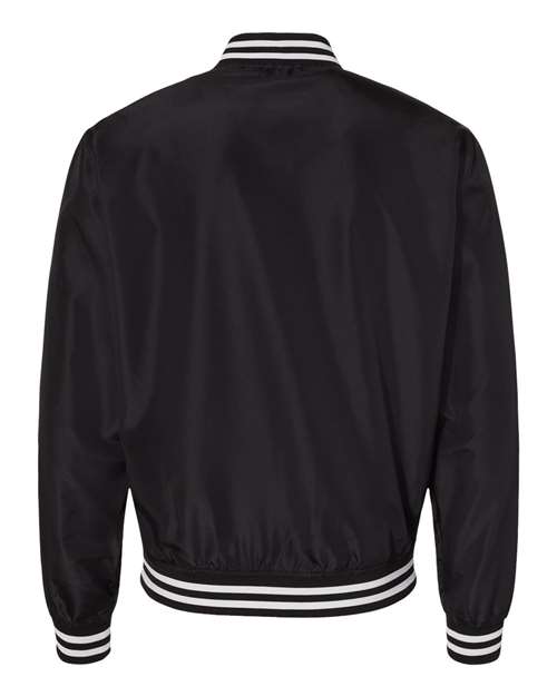 Independent Trading Co. Men's Lightweight Bomber Jacket-2