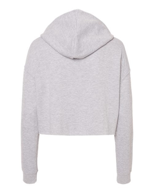 Independent Trading Co. Women’s Lightweight Crop Hooded Sweatshirt-2