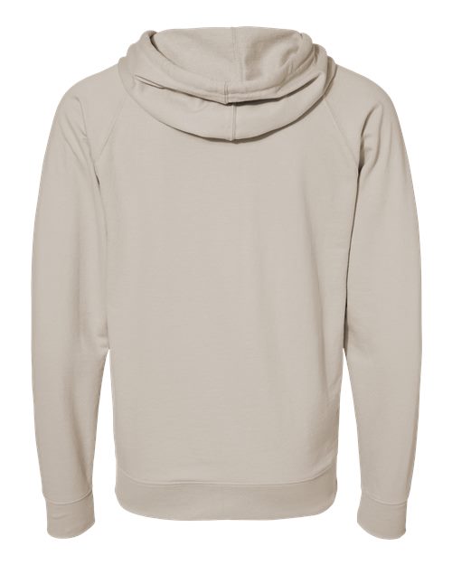 Independent Trading Co. Men's Icon Lightweight Loopback Terry Full-Zip Hooded Sweatshirt-2