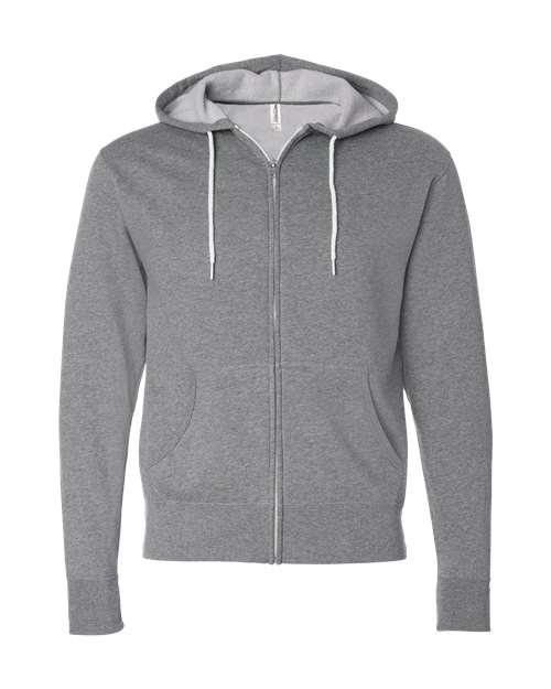 Independent Trading Co. Men's Lightweight Full-Zip Hooded Sweatshirt-1