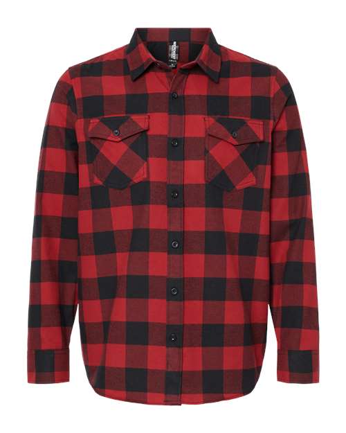 Independent Trading Co. Men's Flannel Shirt-1