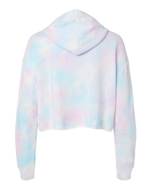 Independent Trading Co. Women’s Lightweight Crop Hooded Sweatshirt-2