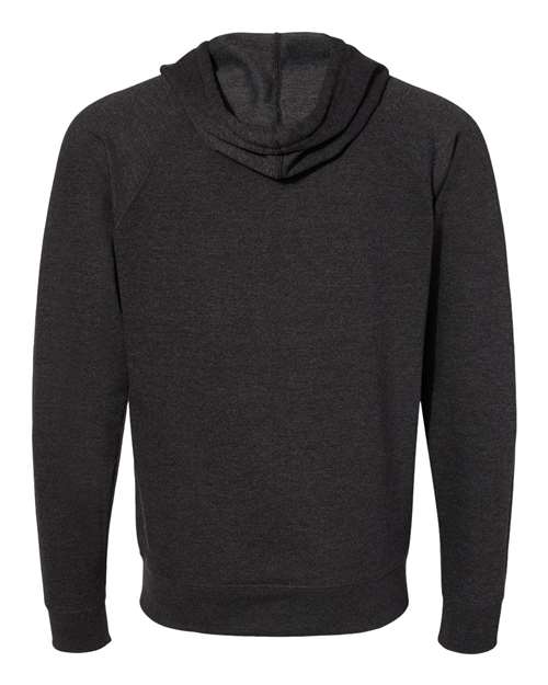 Independent Trading Co. Men's Icon Lightweight Loopback Terry Full-Zip Hooded Sweatshirt-2