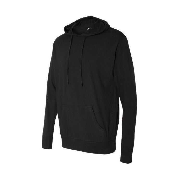 Independent Trading Co. Men's Lightweight Hooded Pullover T-Shirt-2