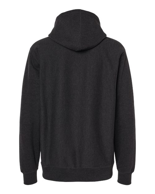 Independent Trading Co. Men's Legend Premium Heavyweight Cross-Grain Hooded Sweatshirt-2