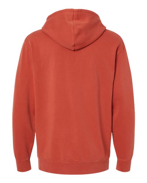 Independent Trading Co. Men's Midweight Pigment-Dyed Hooded Sweatshirt-2