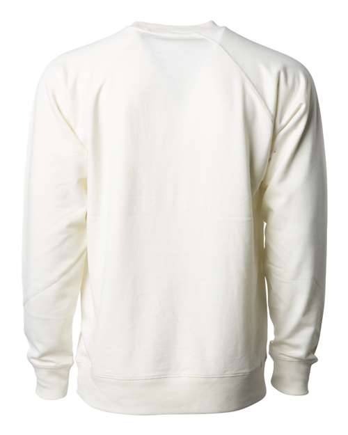 Independent Trading Co. Men's Icon Lightweight Loopback Terry Crewneck Sweatshirt-2