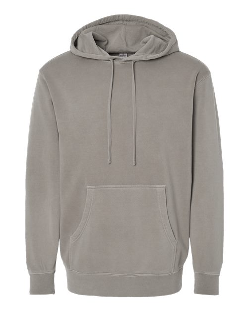 Independent Trading Co. Men's Midweight Pigment-Dyed Hooded Sweatshirt-1