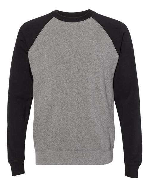 Independent Trading Co. Men's Special Blend Raglan Crewneck Sweatshirt-1