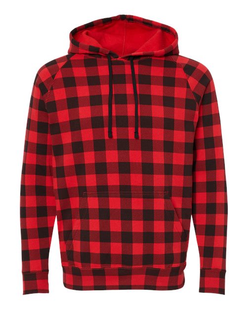 Independent Trading Co. Men's Special Blend Raglan Hooded Sweatshirt-1