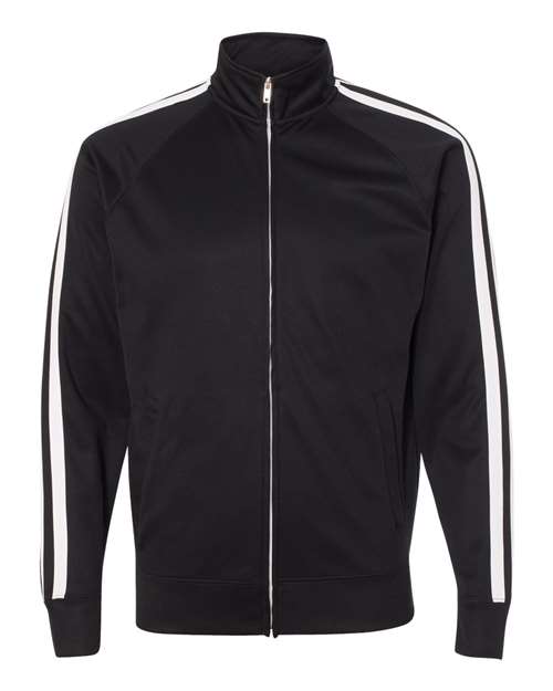 Independent Trading Co. Men's Lightweight Poly-Tech Full-Zip Track Jacket-1