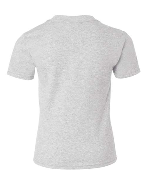 Hanes Youth EcoSmart 50/50 Cotton/Poly T-Shirt-3