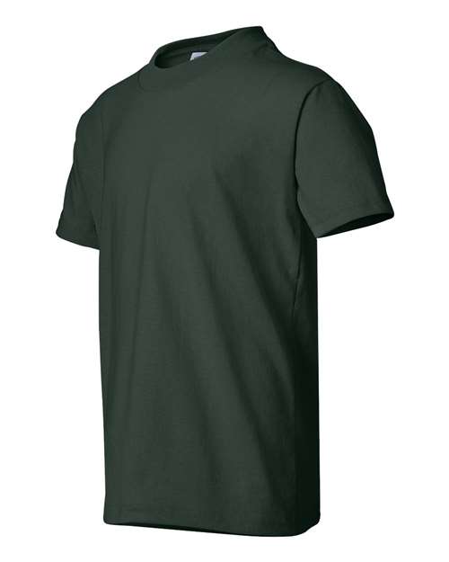 Hanes Youth EcoSmart 50/50 Cotton/Poly T-Shirt-2