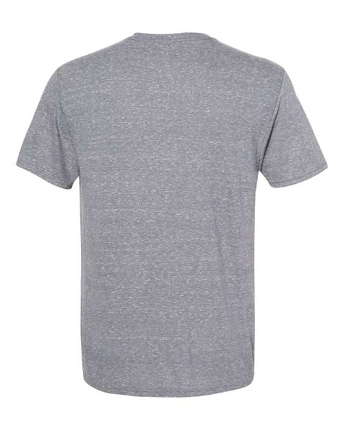 JERZEES Men's Snow Heather Jersey T-Shirt-2