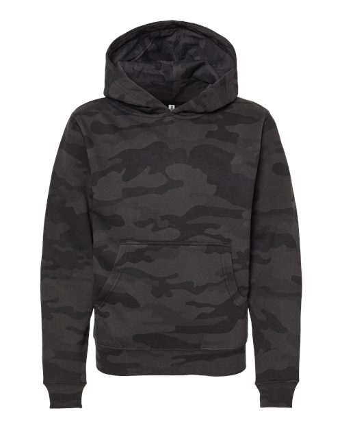 Independent Trading Co. Youth Midweight Hooded Sweatshirt-1