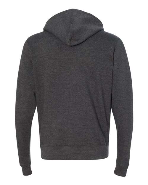 J. America Unisex Triblend Full-Zip Hooded Sweatshirt 4249-2