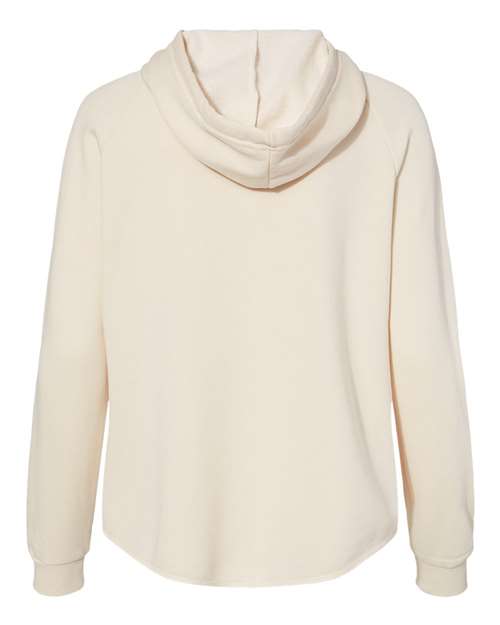 Independent Trading Co. Women's California Wave Wash Full-Zip Hooded Sweatshirt-2