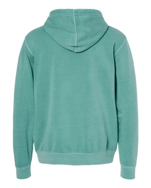 Independent Trading Co. Men's Midweight Pigment-Dyed Hooded Sweatshirt-2