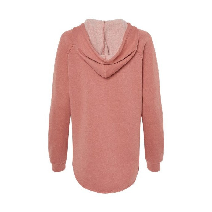 Independent Trading Co. Women’s Lightweight California Wave Wash Hooded Sweatshirt-2