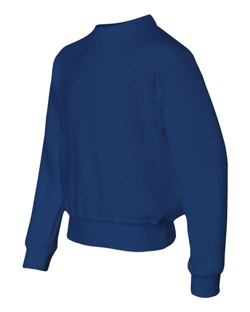 JERZEES Youth NuBlend Crewneck Sweatshirt-2
