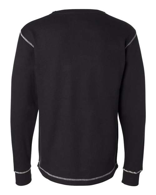 J. America Men's Vintage Thermal Long Sleeve T-Shirt-2