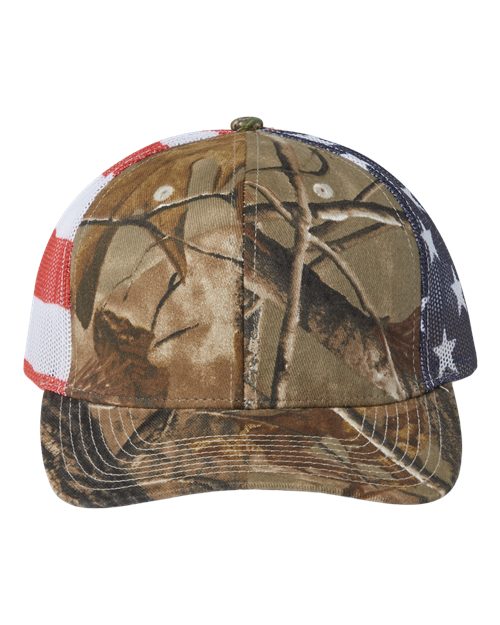 Kati Printed Mesh Trucker Cap-1