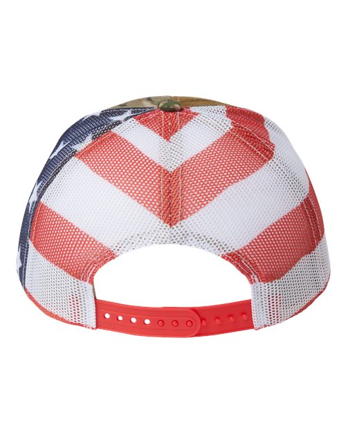 Kati Printed Mesh Trucker Cap-2