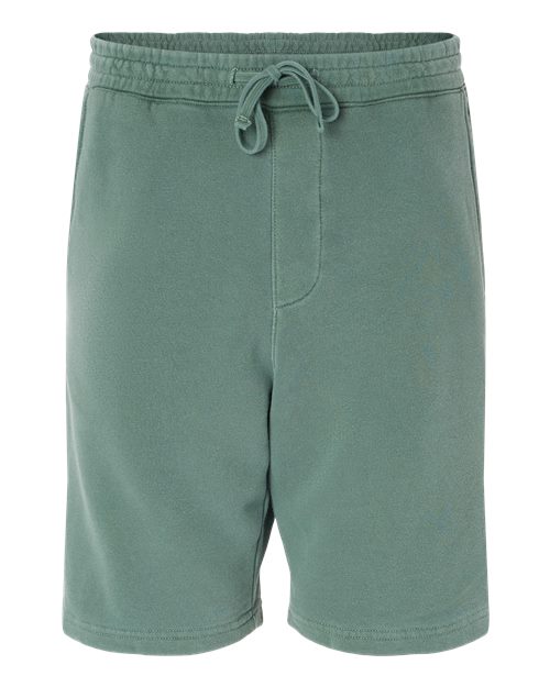Independent Trading Co. Men's Pigment-Dyed Fleece Shorts-1