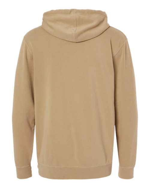 Independent Trading Co. Men's Midweight Pigment-Dyed Hooded Sweatshirt-2