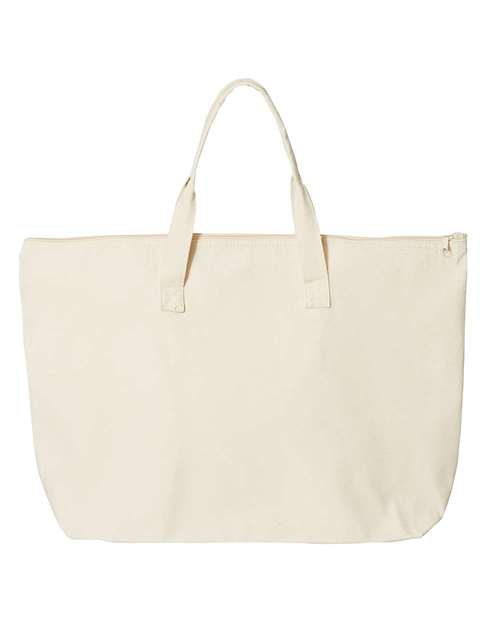 Liberty Bags Tote with Top Zippered Closure-1