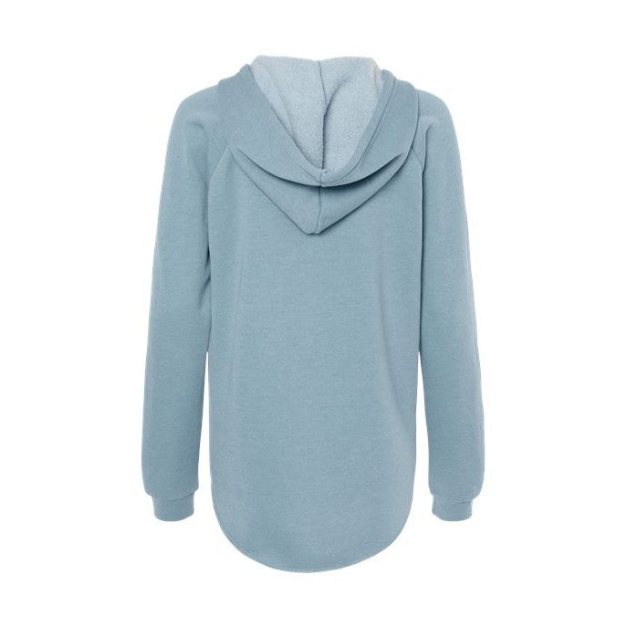 Independent Trading Co. Women’s Lightweight California Wave Wash Hooded Sweatshirt-2