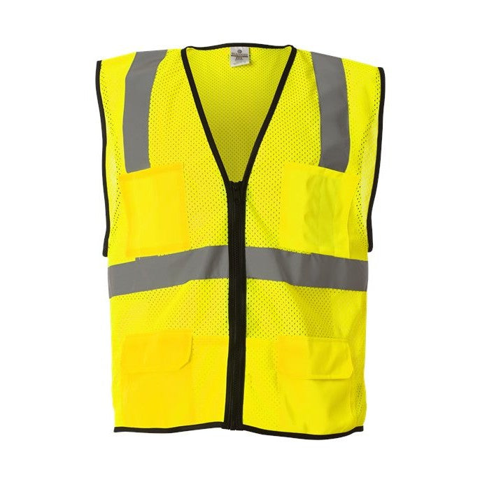 Kishigo Men's Economy Mesh 6-Pocket Vest-1