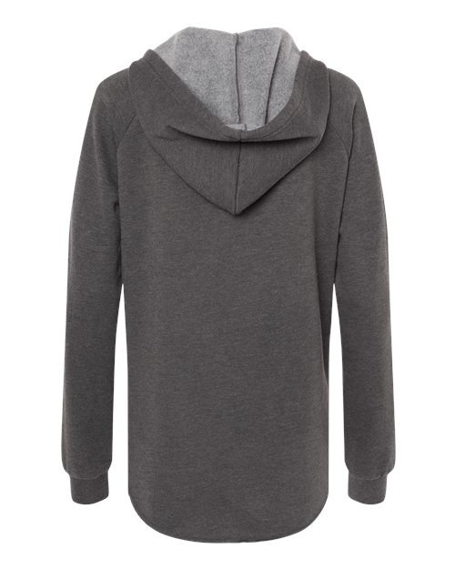 Independent Trading Co. Women’s Lightweight California Wave Wash Hooded Sweatshirt-2