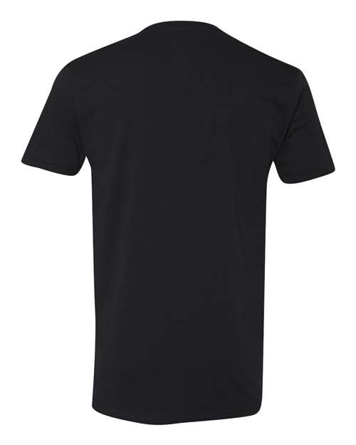 Next Level Men's Cotton V-Neck T-Shirt-3