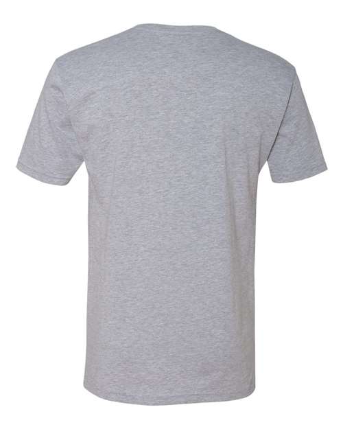 Next Level Men's Cotton V-Neck T-Shirt-3