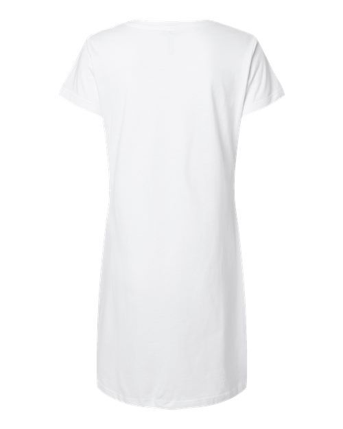 LAT Women's Fine Jersey V-Neck Coverup-2