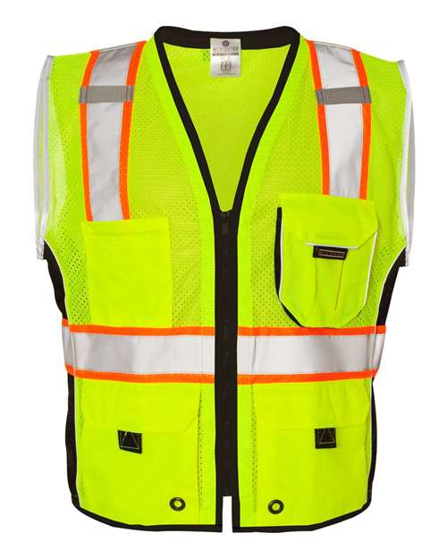 Kishigo Men's Premium Black Series Heavy-Duty Vest-1