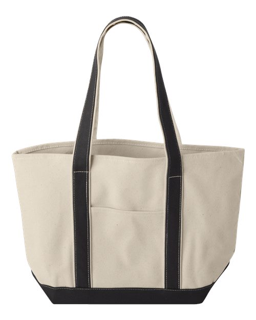 Liberty Bags Windward Large Cotton Canvas Classic Resort Tote-1