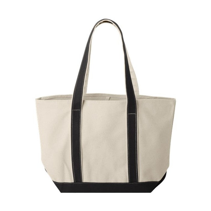 Liberty Bags Windward Large Cotton Canvas Classic Resort Tote-2