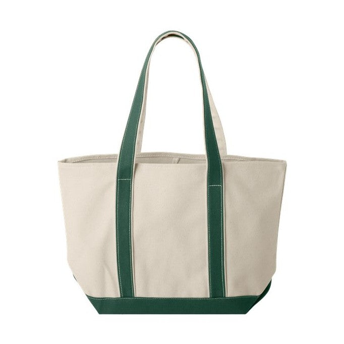 Liberty Bags Windward Large Cotton Canvas Classic Resort Tote-2