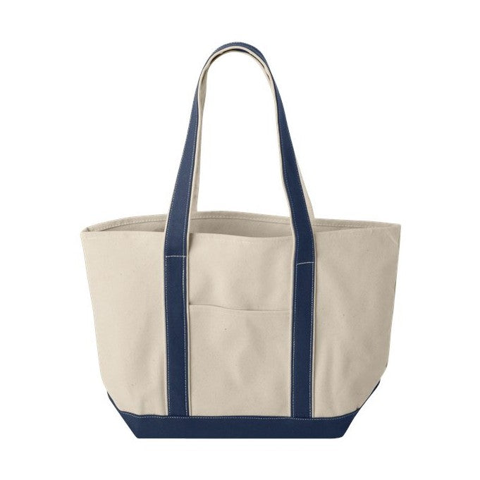 Liberty Bags Windward Large Cotton Canvas Classic Resort Tote-1