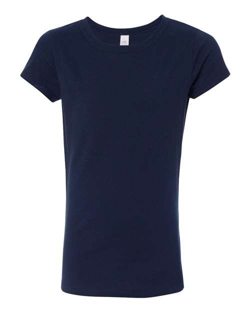 Next Level Girls’ Cotton Princess T-Shirt-1